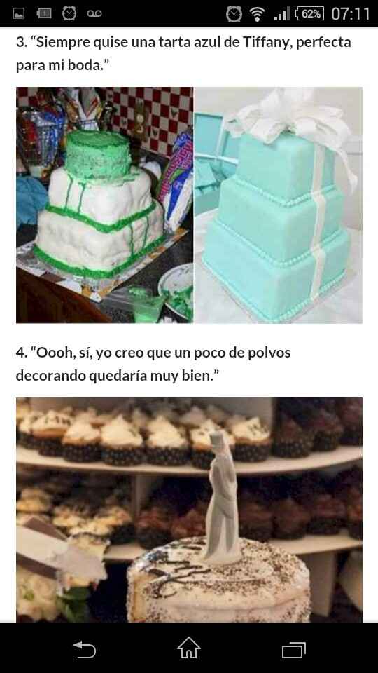 20 tartas de boda que harán llorar a la novia - 1