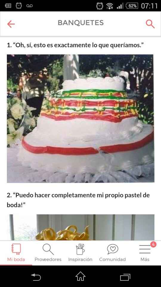 20 tartas de boda que harán llorar a la novia - 2