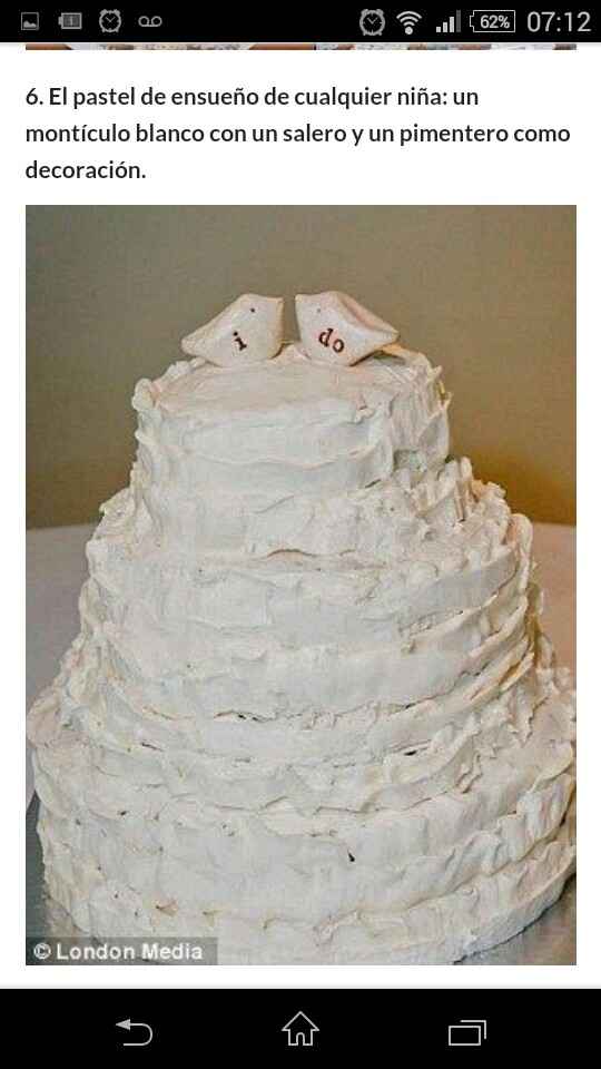 20 tartas de boda que harán llorar a la novia - 5