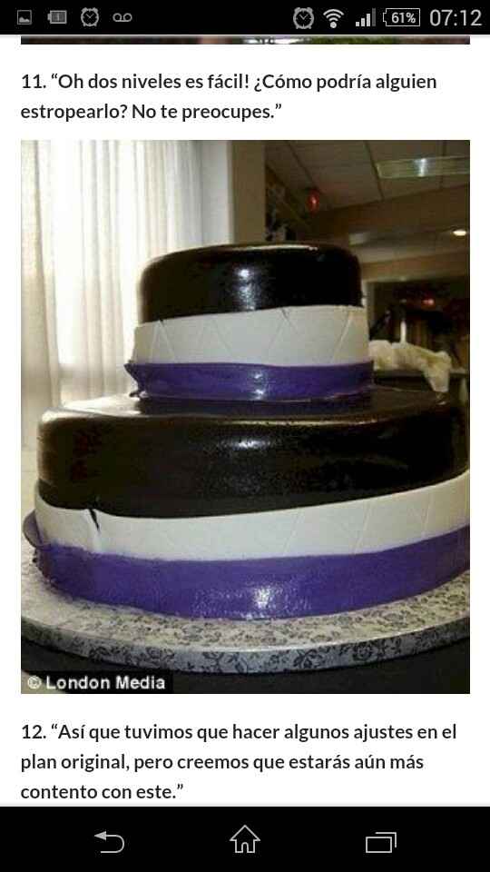 20 tartas de boda que harán llorar a la novia - 9