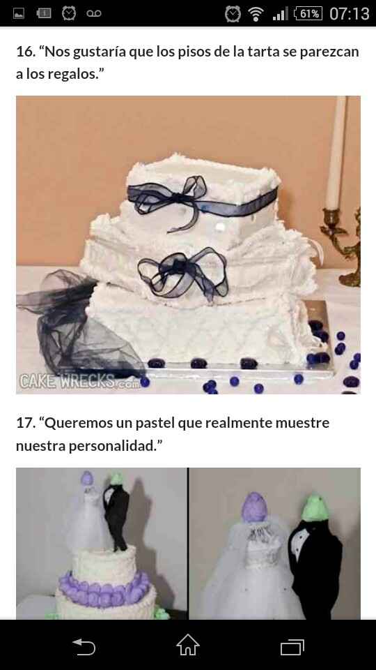20 tartas de boda que harán llorar a la novia - 13