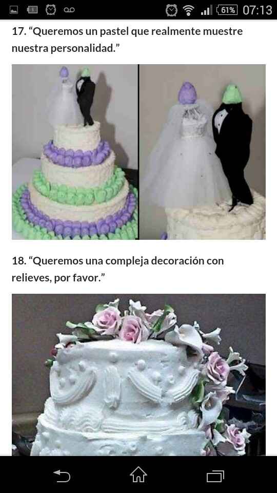 20 tartas de boda que harán llorar a la novia - 14