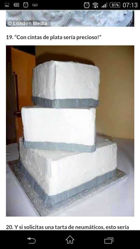 20 tartas de boda que harán llorar a la novia - 16