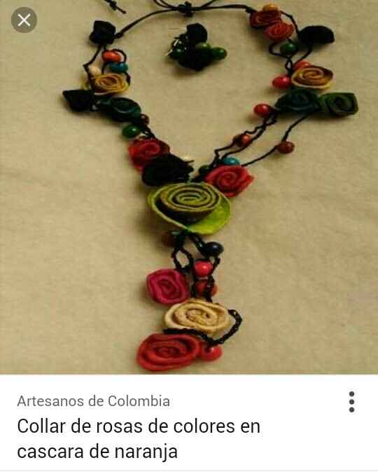 Hermosos coordinados de joyeria artesanal - 1