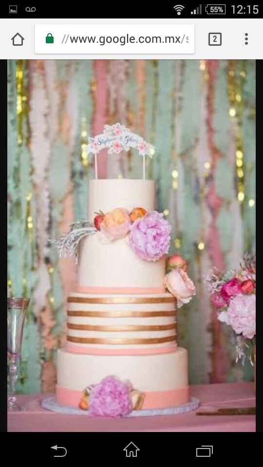 Ideas con color lila y dorado. - 5