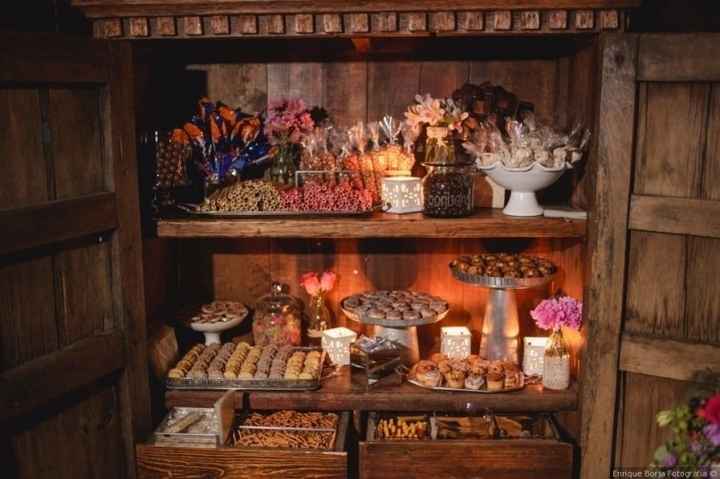 idea de mesa de dulces