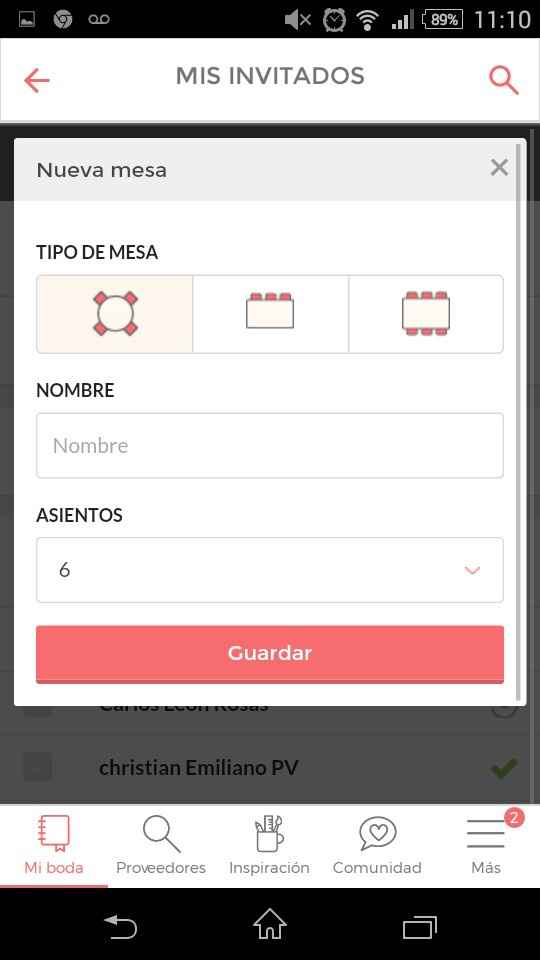 ayuda con las mesas - 2