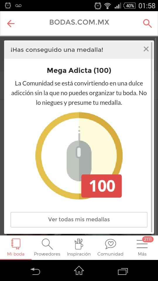 Con una nueva medalla - 1