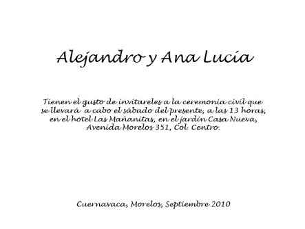 ¿qué información debe ir en invitaciones y pases y cómo acomodarlo? - 2