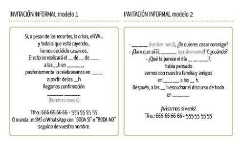 ¿qué información debe ir en invitaciones y pases y cómo acomodarlo? - 4