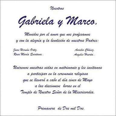 ¿qué información debe ir en invitaciones y pases y cómo acomodarlo? - 11