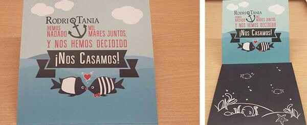 Boda tematica: peces - 6