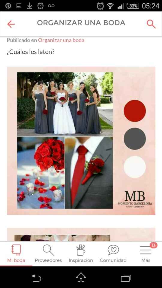 Colores de bodaen tendencia - 2