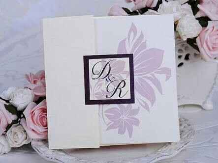 Combinaciones de colores en morado y blanco - 3