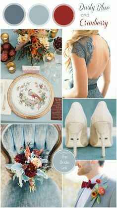 Combinaciones de colores en azul y blanco - 4