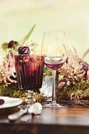"combinaciones de colores en durazno y vino" - 2