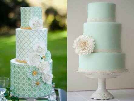 Combinaciones en colores menta y blanco - 3