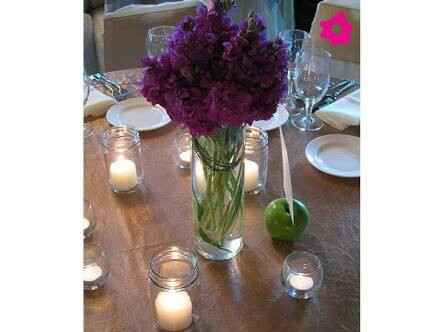 Combinaciones de colores en "morado " y "blanco" - 7