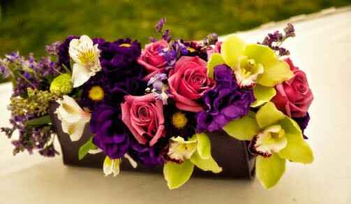 Combinaciones de colores en tonos rosas, morado y azul - 17