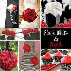 Combinaciones de colores en rojo y perla - 8