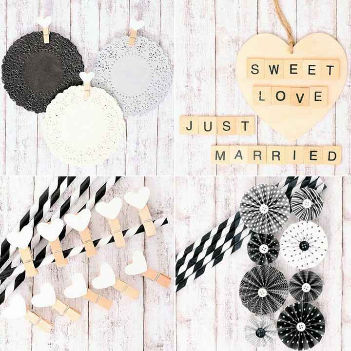 Combinación de colores negro y blanco - 3
