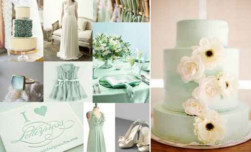 Combinaciones de color crema y menta - 4