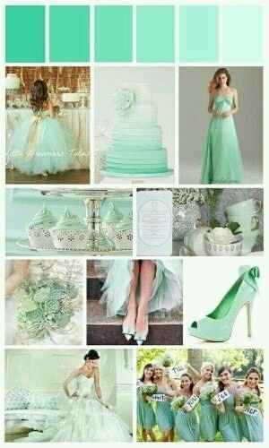 Combinaciones de color crema y menta - 6