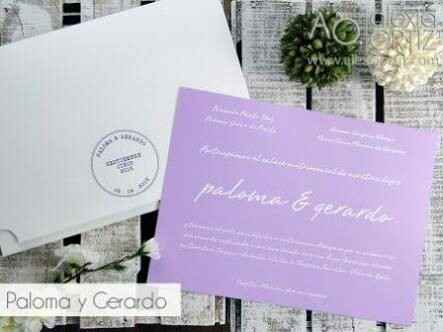 Combinación de colores en lila y blanco. - 1