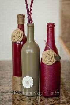 Combinaciones de coloes en tinto y dorado - 3