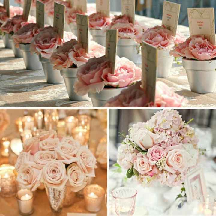 Combinación de colores en" blanco y rojo" y "rosa y dorado" - 12