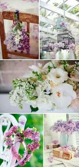 Colores de la boda morados y lilas - 15
