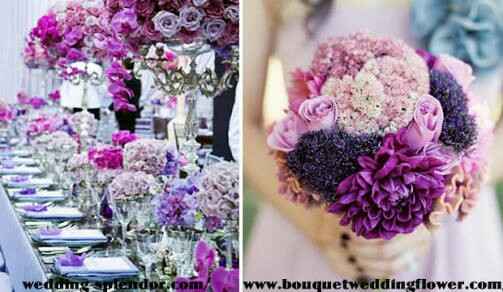 Combinaciones de colores en morado y rosa - 10
