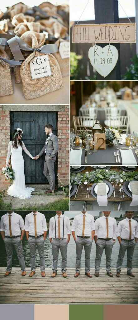 "combinaciones de colores en blanco y plateado - 1