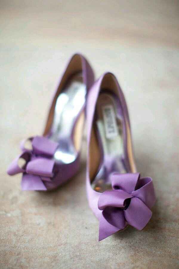 Combinaciones de colores en morado y plata - 6