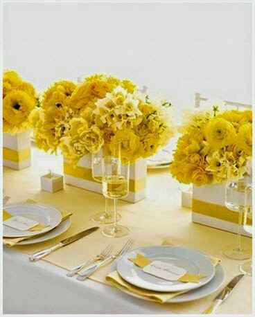 Combinación de colores amarillo y blanco - 3