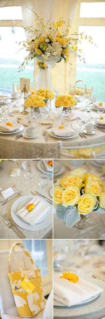 Combinación de colores amarillo y blanco - 27