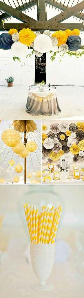 Combinación de colores amarillo y blanco - 28