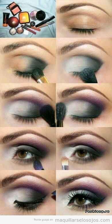 Combinación de colores en gris y lila - 19