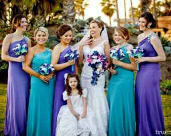 Combinaciones de colores en azul y morado - 2