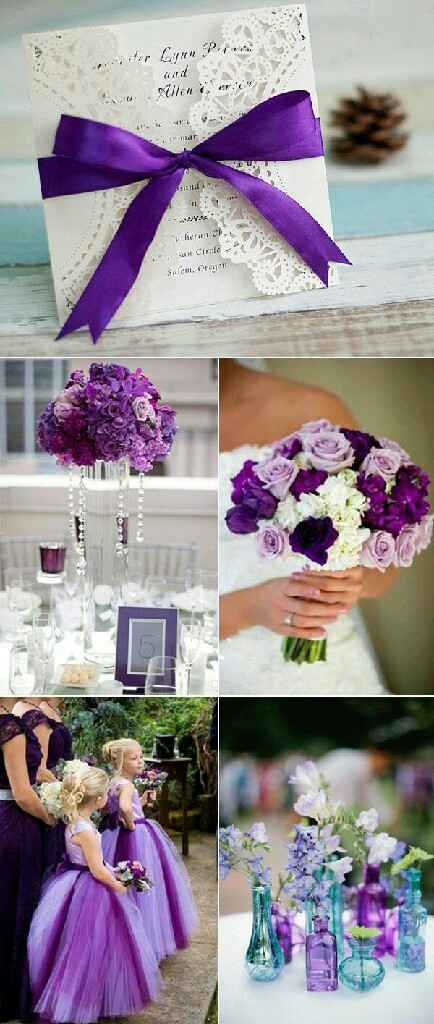Combinaciones de colores en azul y morado - 9
