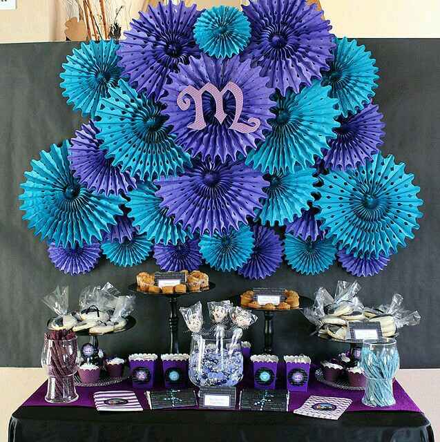 Combinaciones de colores en azul y morado - 15