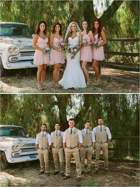 Combinaciones de colores en beige y palo de rosa - 9