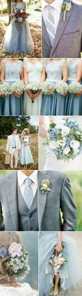 Combinaciones de colores en azul y gris - 6