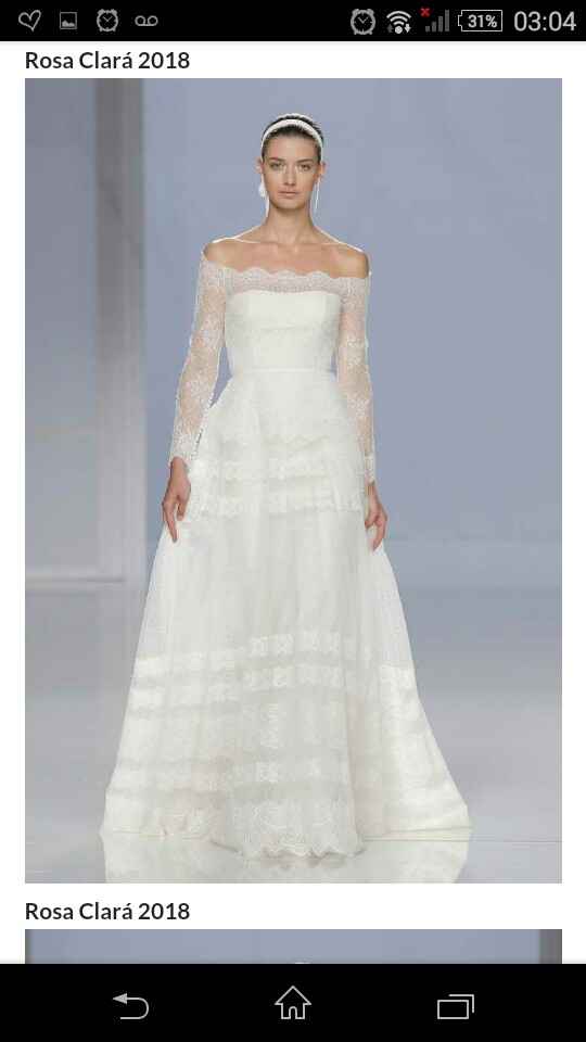 Vestidos Rosa Clará 2018 - 1