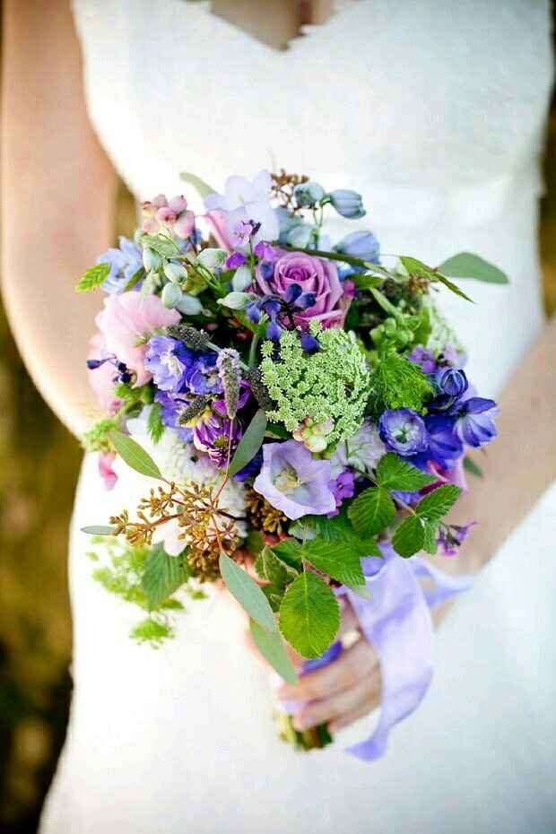Combinacion de colores en lila, morado rosa y verde - 23