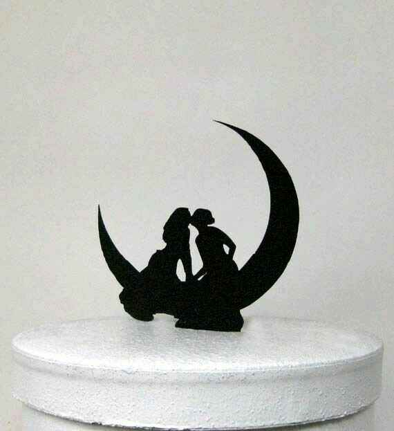 Cake toppers de siluetas - 7