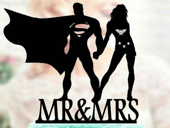 Cake toppers de siluetas - 13