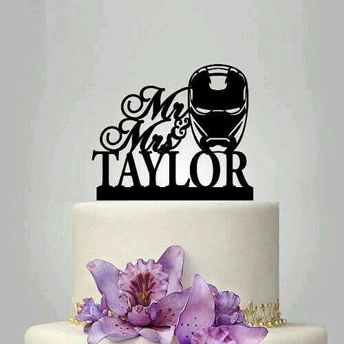 Cake toppers de siluetas - 23
