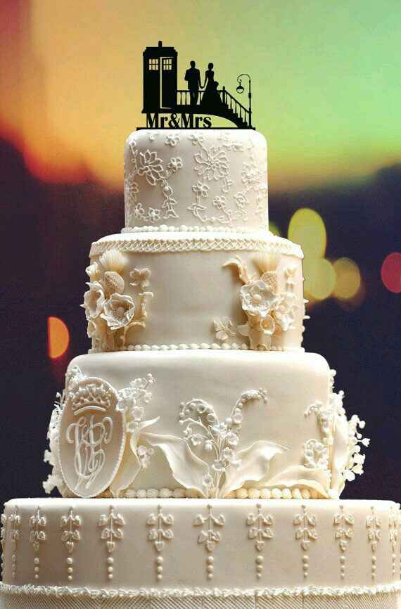 Cake toppers de siluetas - 29