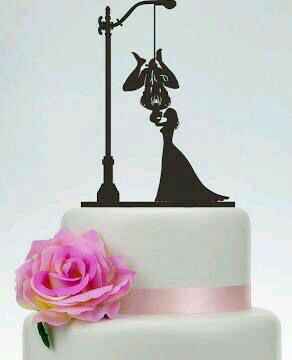Cake toppers de siluetas - 30